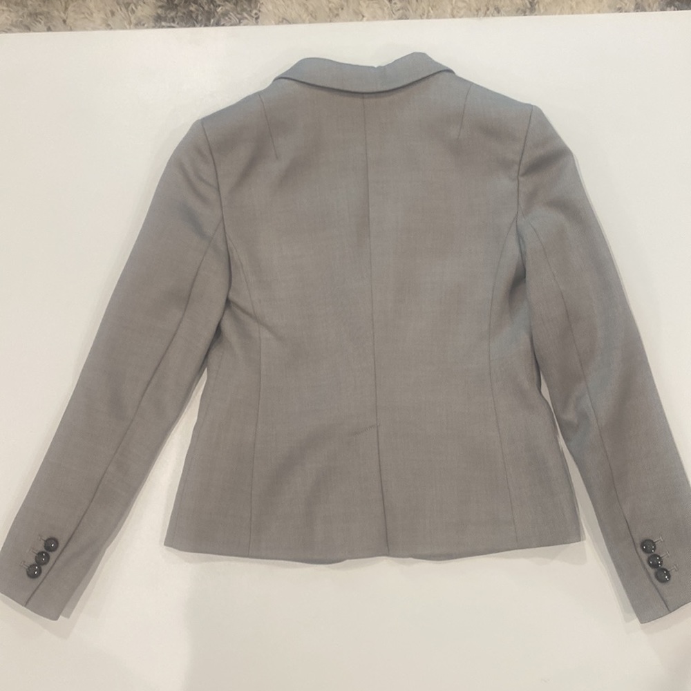 Banana Republic Gray Tweed Classic Blazer Size 00 - Picture 2 of 5
